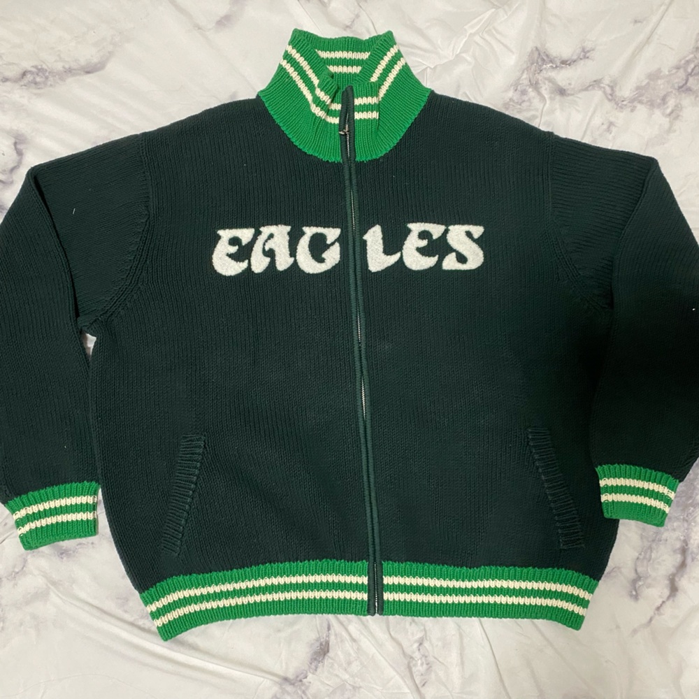 Kith & ‘47 for the NFL: Eagles Wyona Full Zip Sweater